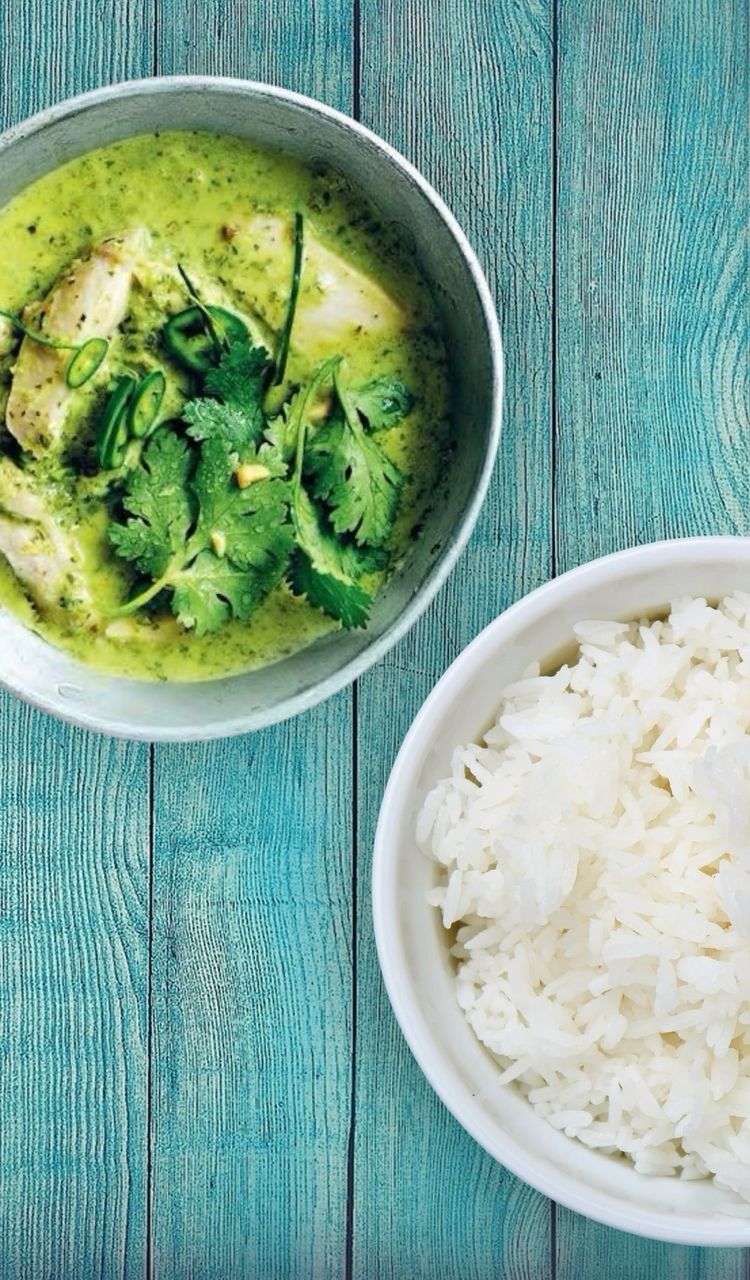 Rice and curry bowls